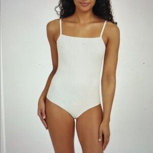 NWT Spanx Suit Yourself Ribbed Cami Bodysuit